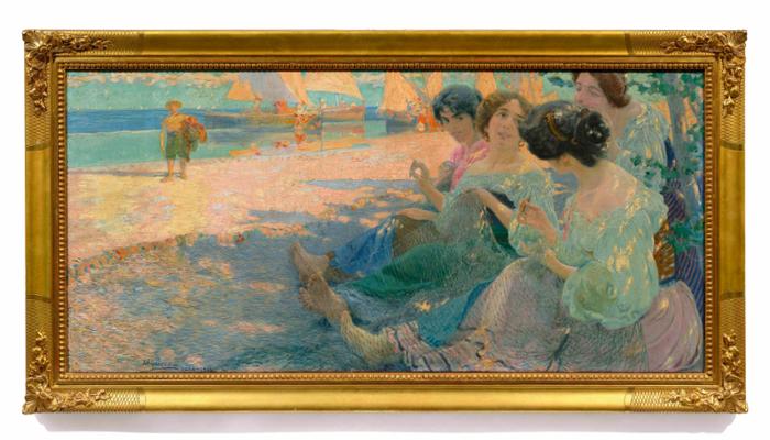 Chismorreos. Anselmo Guinea. Año 1904.