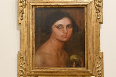 Retrato femenino de Julio Romero de Torres