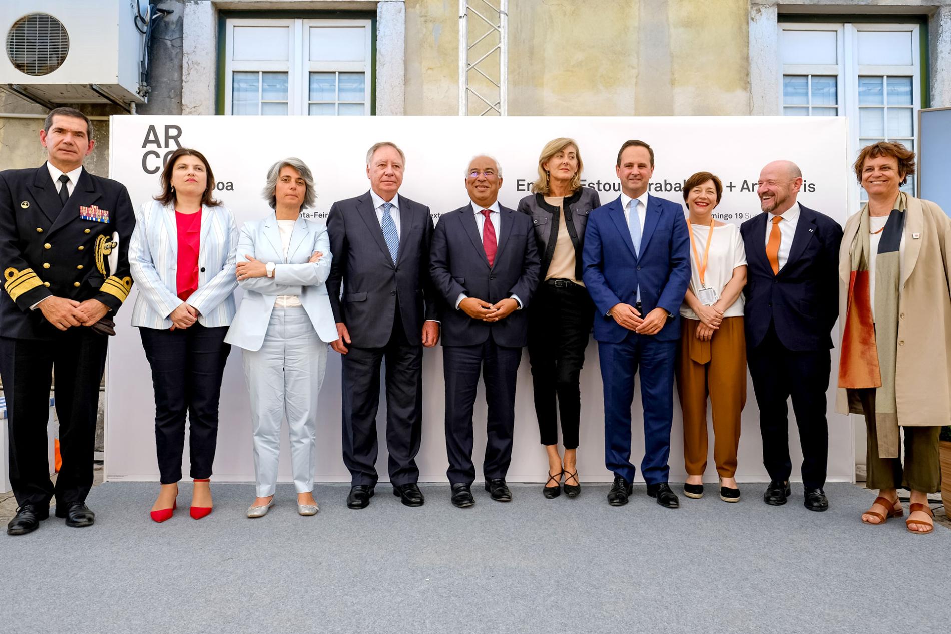 Representantes y promotores de Arco Lisboa