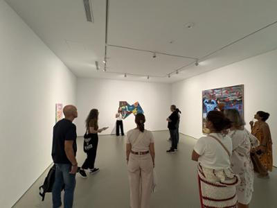 aspecto parcial de una galeria