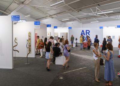 aspecto parcial pabellón en feria la última edición