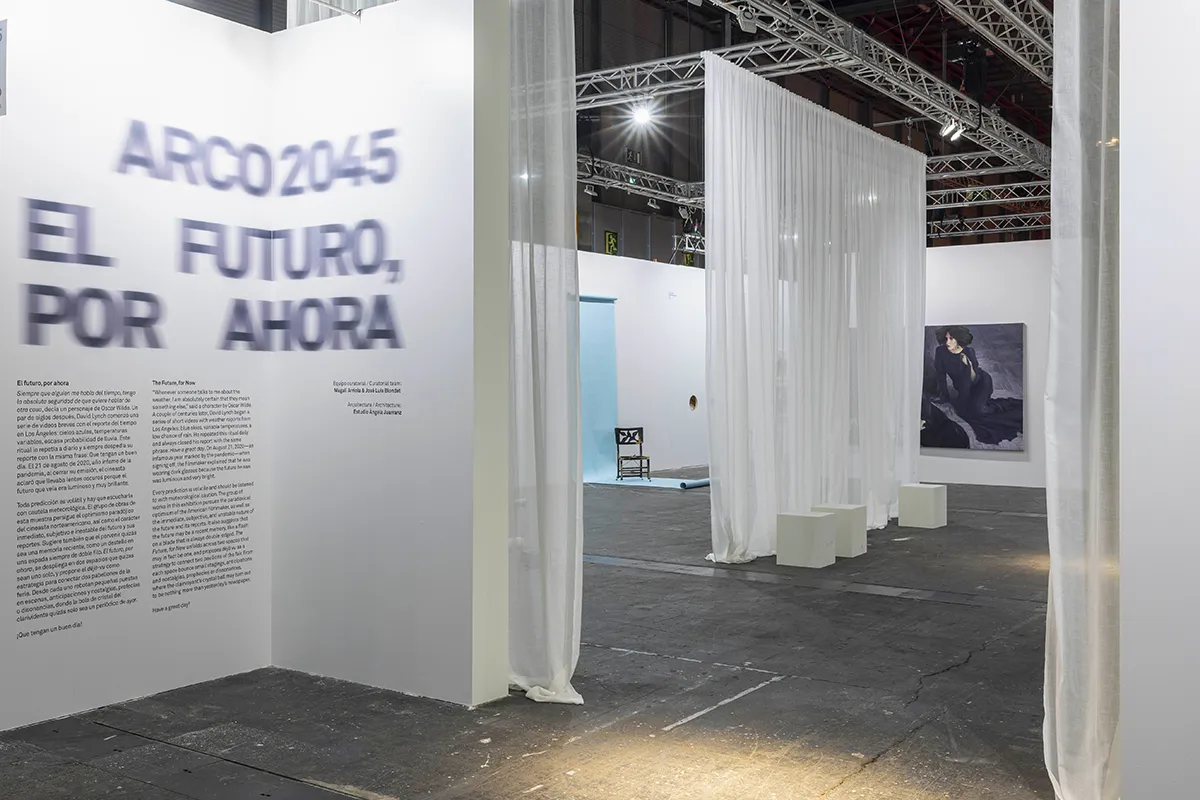 grupo de personas en ARCOmadrid
