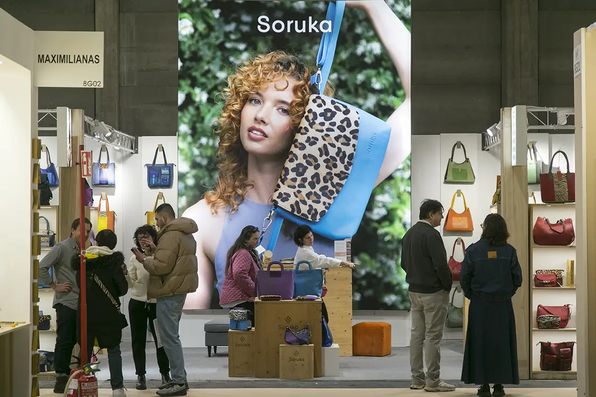 Coloured umbrellas in bisutex