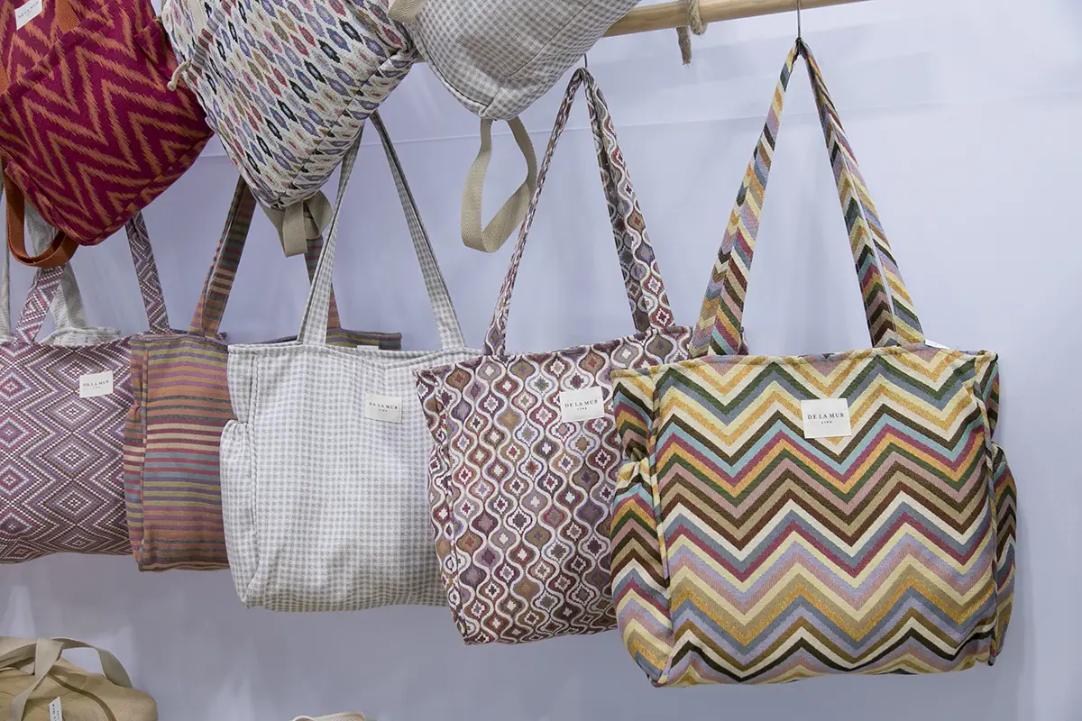 Coloured umbrellas in bisutex