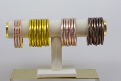 bisutex bracelets on display