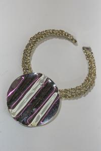 necklace with mother-of-pearl
