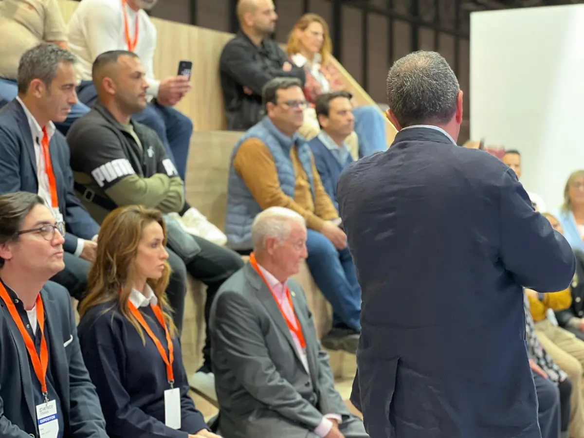 People at a conference