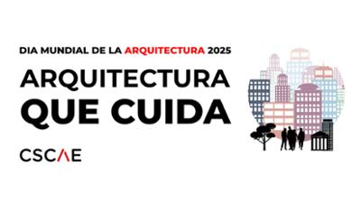 Cartel Día Mundial de la Arquitectura 2025