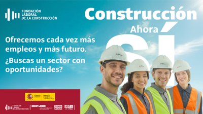 La Fundación Laboral de la Construcción y el MIVAU lanzan una campaña para atraer profesionales al sector