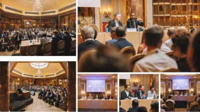 Collage de varias imágenes de expertos y participantes en el encuentro de Atecyr