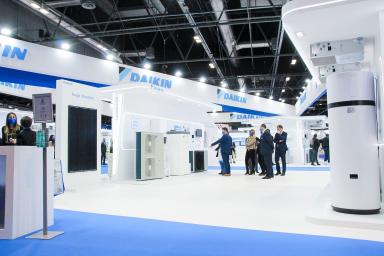 Daikin stand at C&R 2021