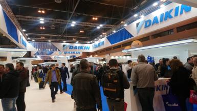 Daikin stand at a previous edition of the C&R Fair
