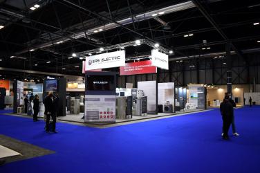 Eas Electric stand at the latest edition of the C&R fair
