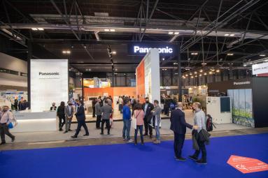 Panasonic stand at C&R 2021