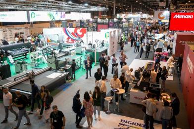 Ambiente en la feria Digicom durante su edición de 2019