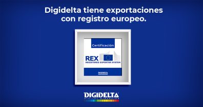 Digidelta se vuelve una empresa exportadora registrada a nivel europeo