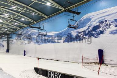 Instalación de Click Prnting en el espacio Snow Zone de Xanadú
