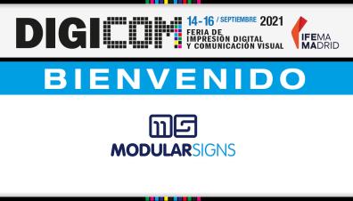 Modular Sign confirman su presencia en la feria Digicom