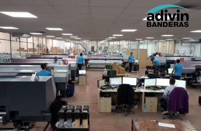 Zona de fabricación de Ádivin Banderas