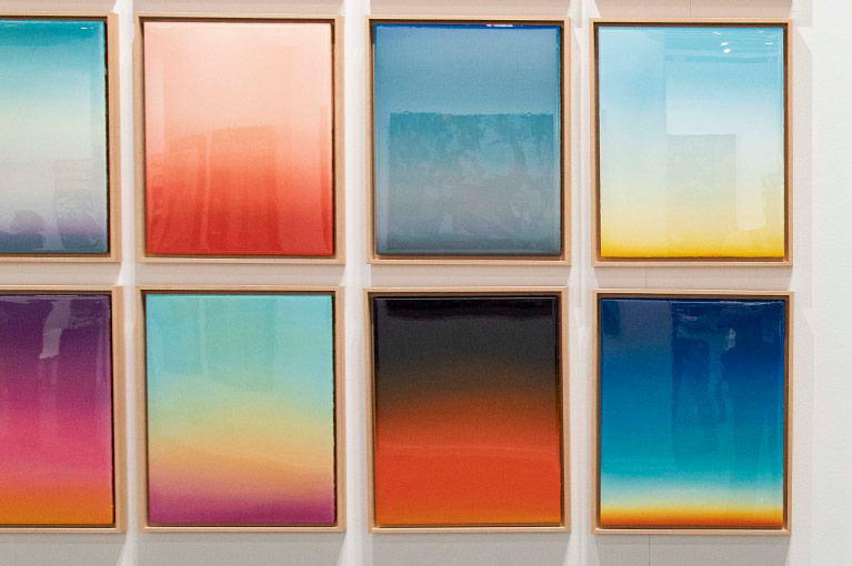 Paintings at Estampa