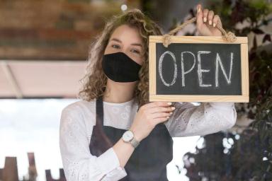 Imagen de la apertura de una franquicia