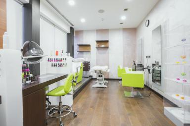 Imagen de un negocio de peluquería y estética