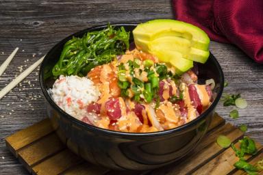 Imagen de un poke bowl