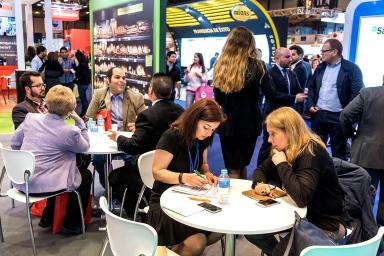 General view of one of the halls