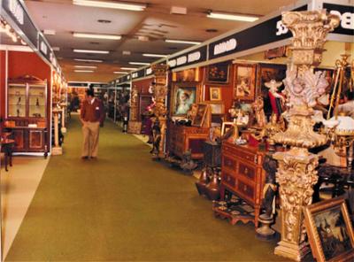 aspecto parcial pabellón feriarte en el año 1979