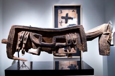 Contemporary sculpture of a horse