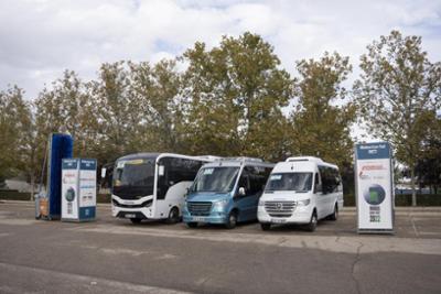 Photo of the 2022 edition winning buses