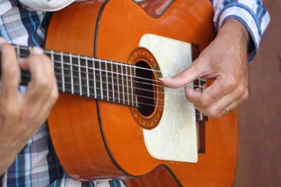 Guitarrista flamenco