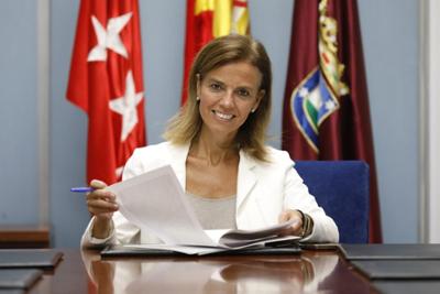 Almudena Maíllo, concejal delegada de Turismo del Ayuntamiento de Madrid y presidenta de Madrid Convention Bureau.