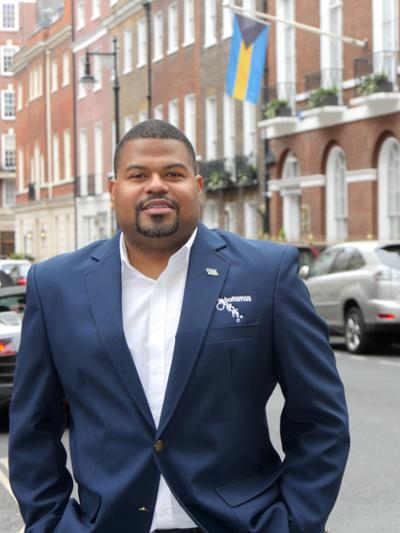 Franz Taylor, Sales and Marketing Manager for the United Kingdom, Spain, Portugal, and the Fishing Sector of the Bahamas.