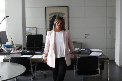 Gimena Llamedo González, vicepresidenta y consejera de Presidencia, Reto Demográfico, Igualdad y Turismo del Gobierno de Asturias.