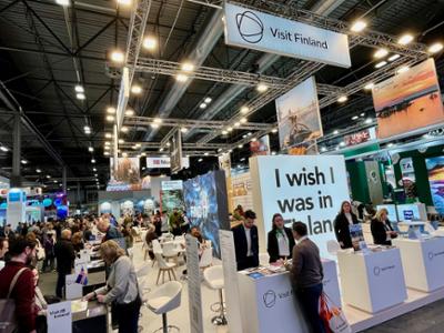 Finland's stand at FITUR 2026.