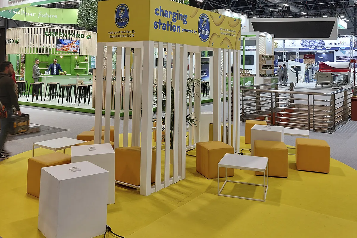 FITUR stand with seating