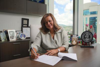 Yadira Esther Gómez Chavarría, ministra de Turismo de Honduras.