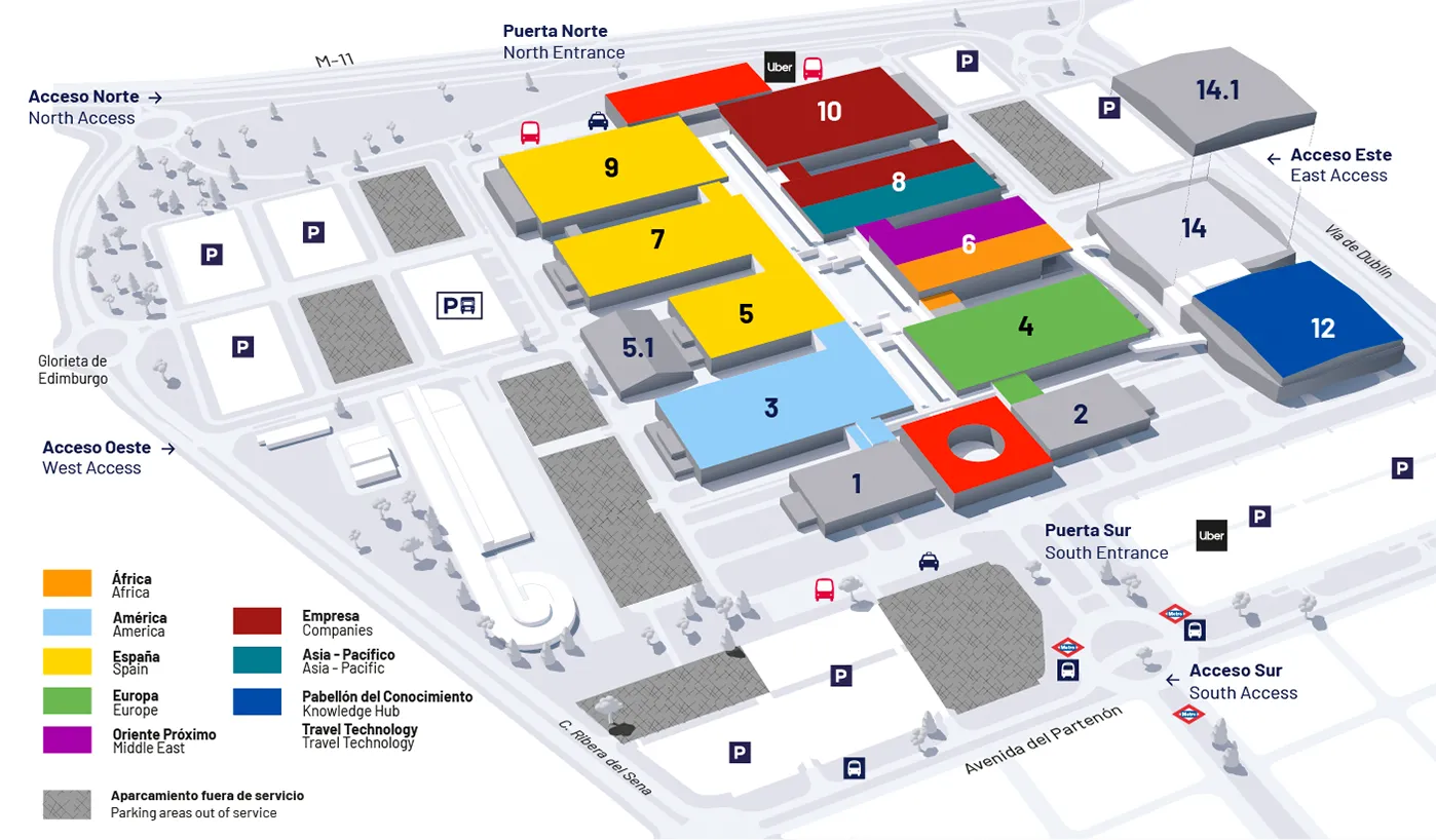 plano de distribución