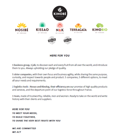 KINOBE GROUP product