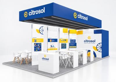 Company stand for a trade fair