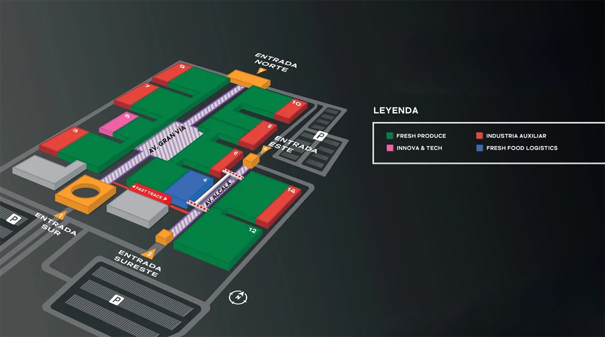 Plano distribución