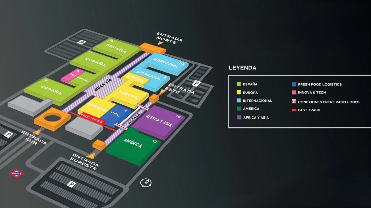 Plano distribución
