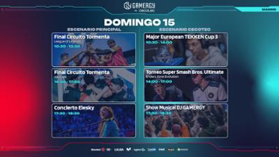 IMG Agenda domingo - GAMERGY 2024