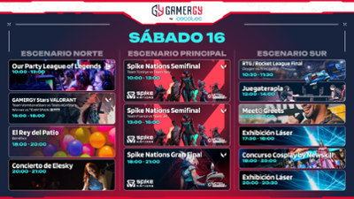 IMG_Horarios actividades sábado 16 GAMERGY 2023