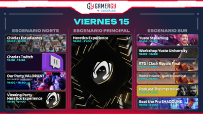IMG_Horarios actividades viernes 15 GAMERGY 2023