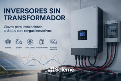Imagen de inversores sin transformador de la marca Soleme