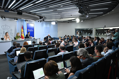 Rueda de prensa posterior al Consejo de Ministros