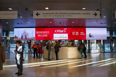 Advertising in the congress hall