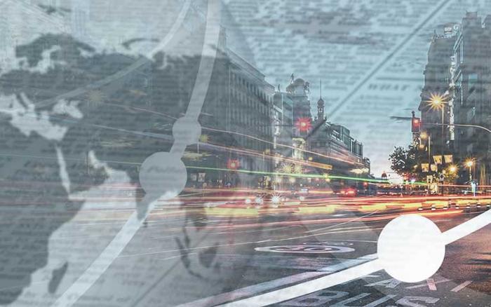 Mobile news header